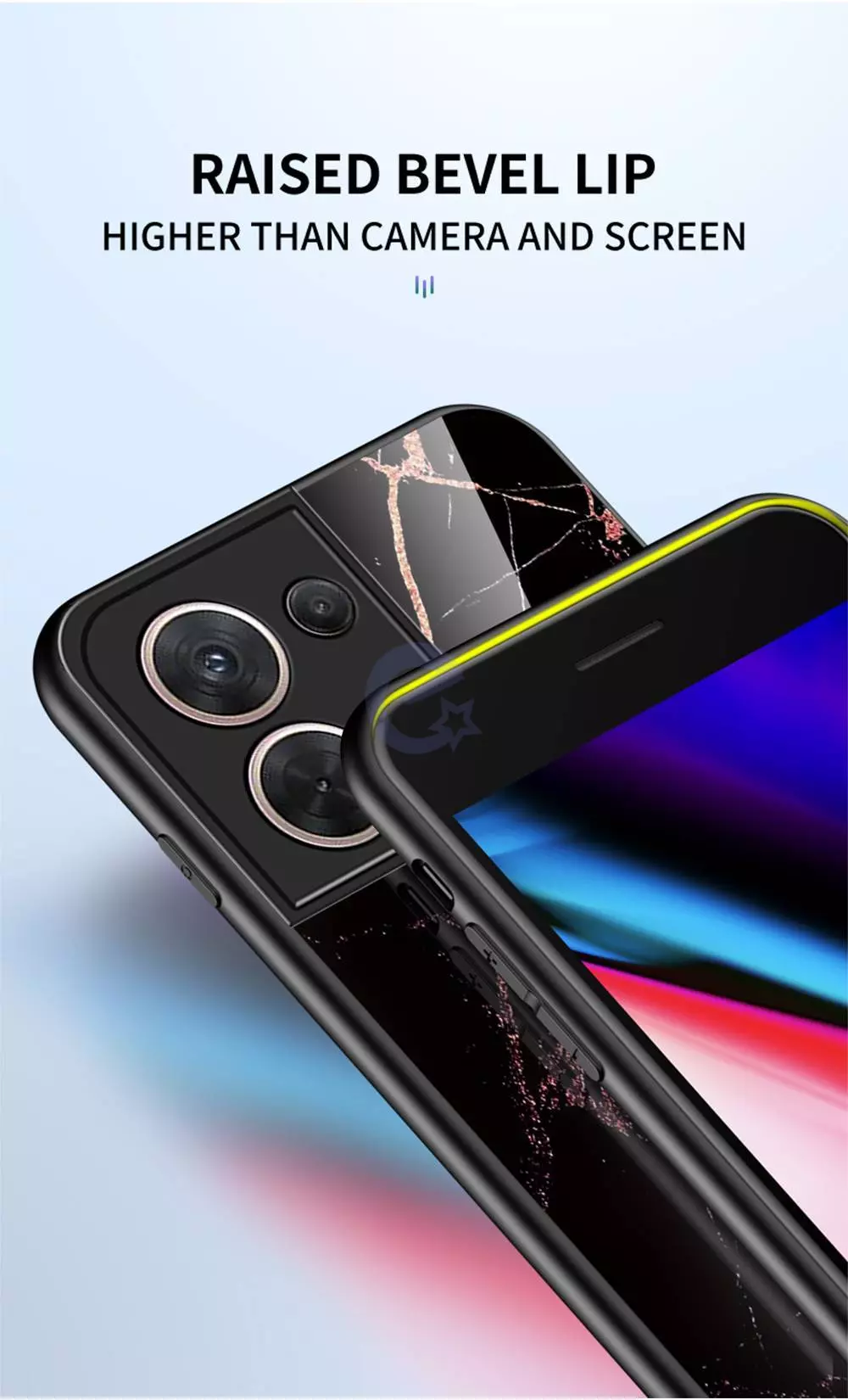 Чохол бампер для Motorola Moto G54 Anomaly Cosmo Emerald (Смарагдовий) 