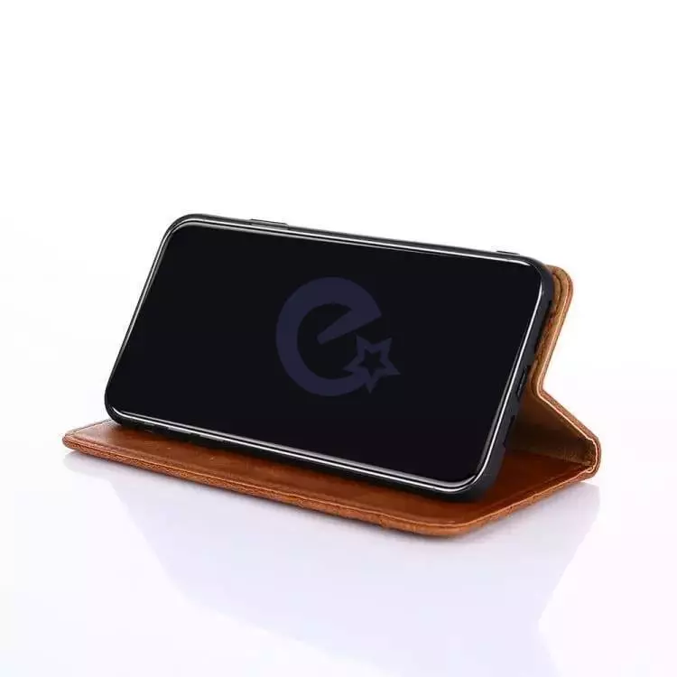 Чехол книжка для Motorola Moto G84 idools Retro Grey (Серый) 