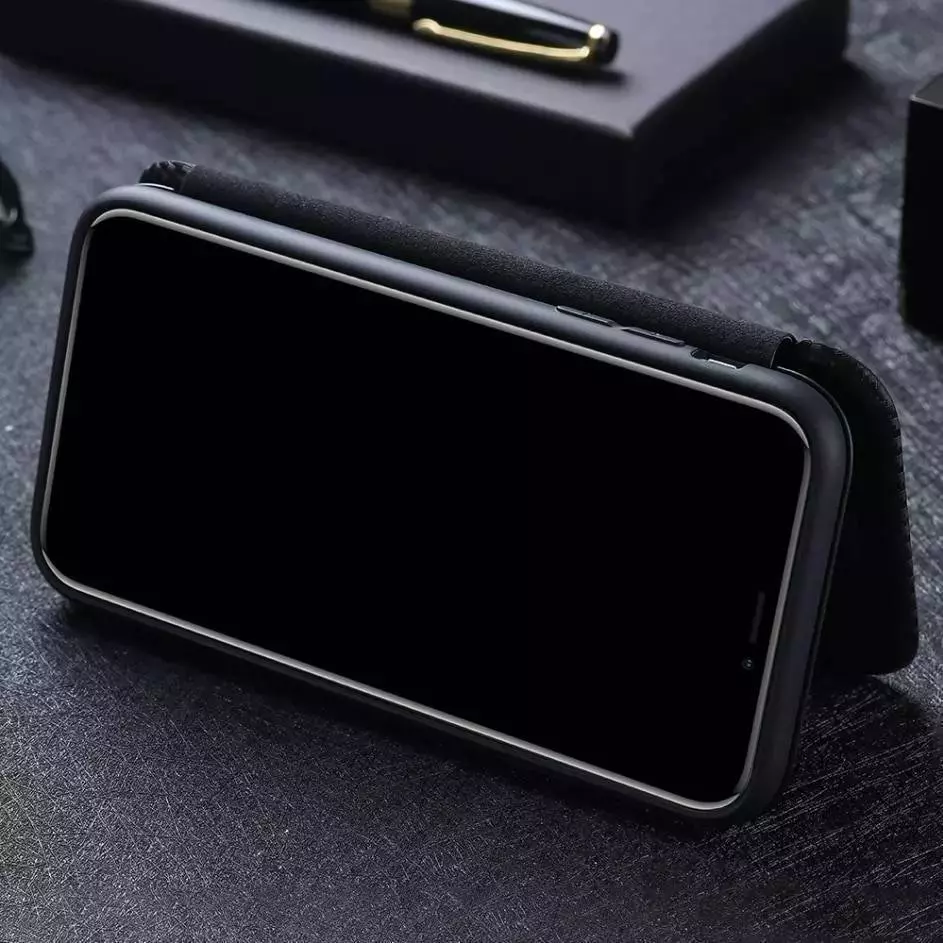 Чохол книжка для Sony Xperia 5 V Anomaly Carbon Book Blue (Синій) 
