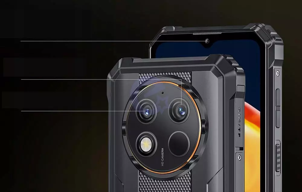 Захищений смартфон Oukitel WP28 8/256GB Black (Чорний)