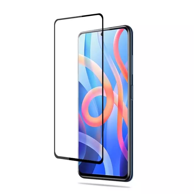 Захисне скло для Huawei Honor Magic5 Lite 5G / X9a Mocolo Full Cover Glue Glass (повне проклеювання екрану) Black (Чорний)