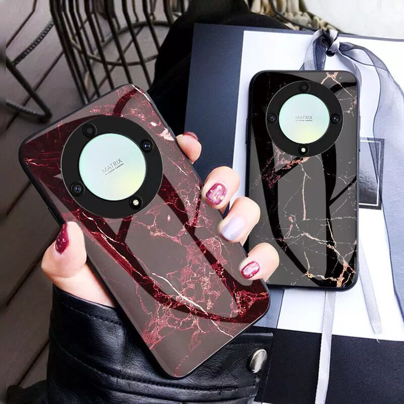 Чехол бампер для Huawei Honor Magic5 Lite 5G / X9a Anomaly Cosmo Black / White (Черный / Белый)