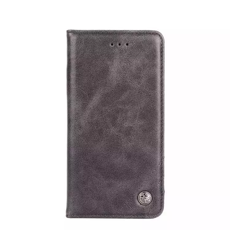 Чехол книжка для Motorola Moto G14 idools Retro Grey (Серый) 