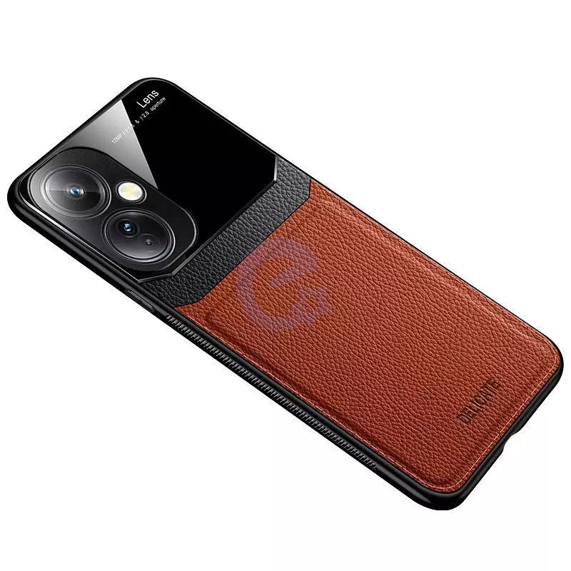 Чехол бампер для Motorola Moto G84 Anomaly Plexiglass Brown (Коричневый) 