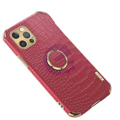 Чехол бампер для Xiaomi Poco X5 Pro Anomaly X-Case (с кольцом-держателем) Red (Красный)