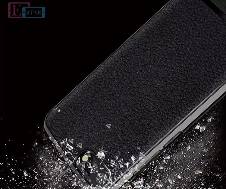 Чохол бампер для Xiaomi Redmi 6A idools Leather Fit Grey (Сірий)