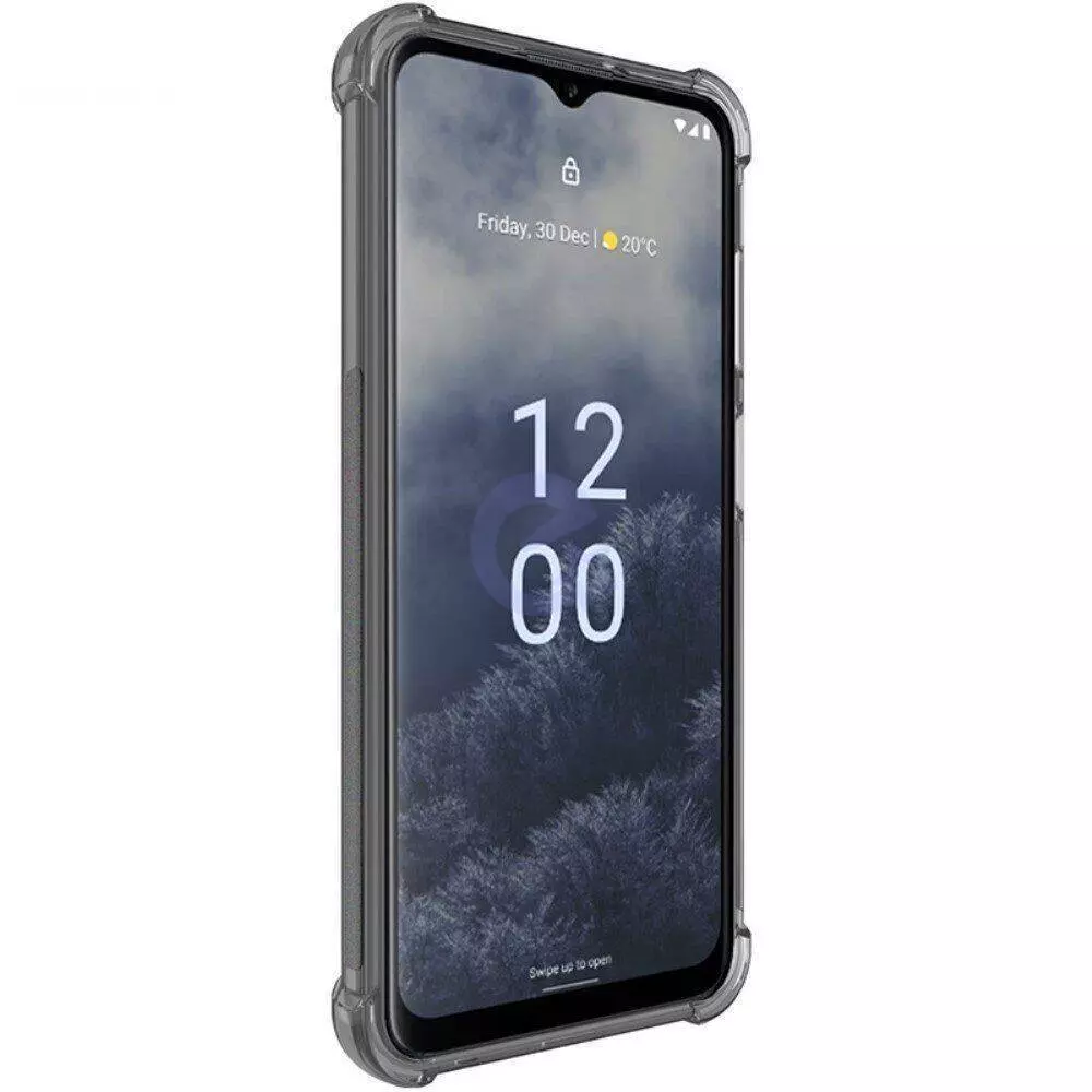 Противоударный чехол бампер для Huawei Honor 90 Imak Shock Black / Transparent (Черный / Прозрачный) 