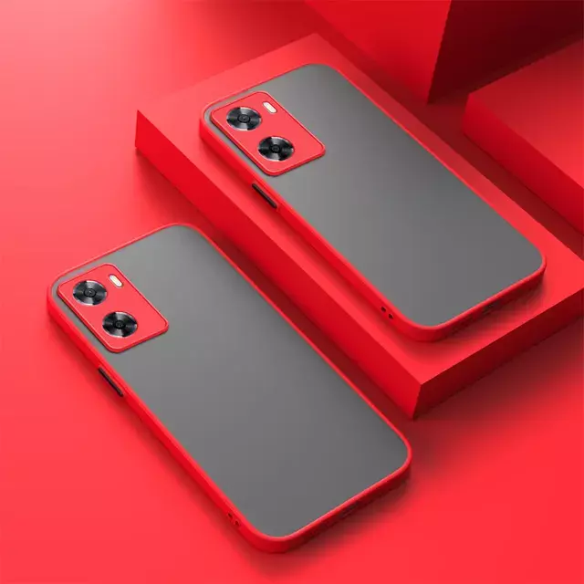 Чохол бампер для Oppo A58 4G Anomaly Fresh Line Red (Червоний) 