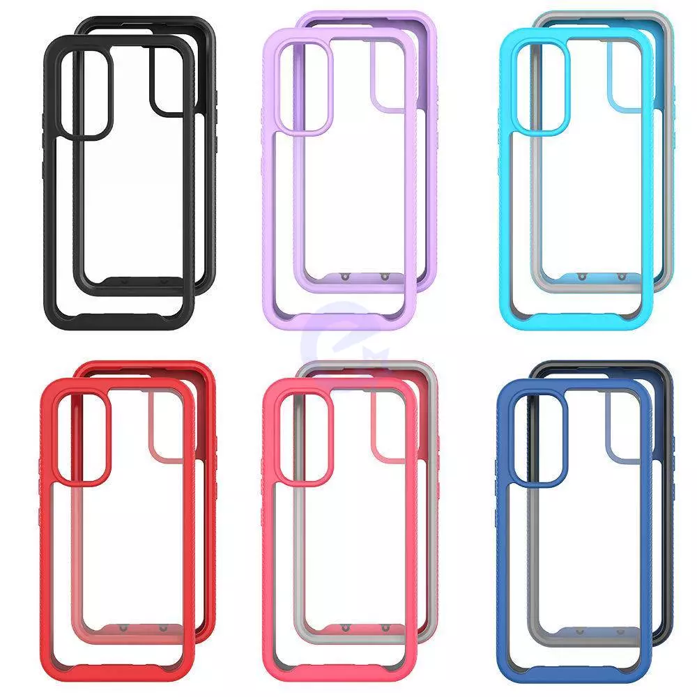 Протиударний чохол бампер для Nokia G42 Anomaly Hybrid 360 Purple / Black (Пурпурний / Чорний) 