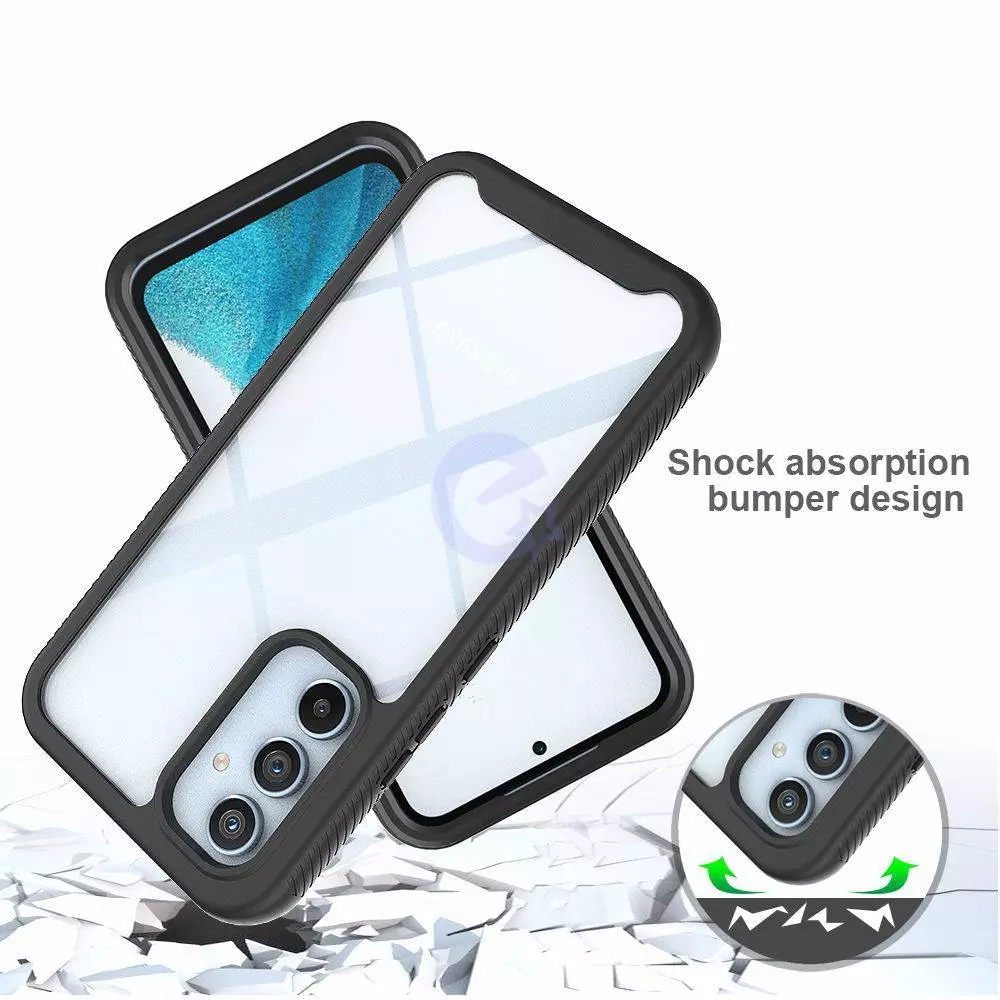 Протиударний чохол бампер для Nokia G42 Anomaly Hybrid 360 Black / Blue (Чорний / Синій) 