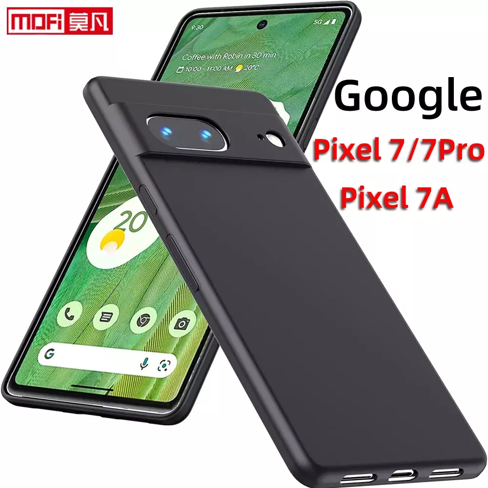 Ультратонкий чехол бампер для Google Pixel 7 X-level Matte Black (Черный) 