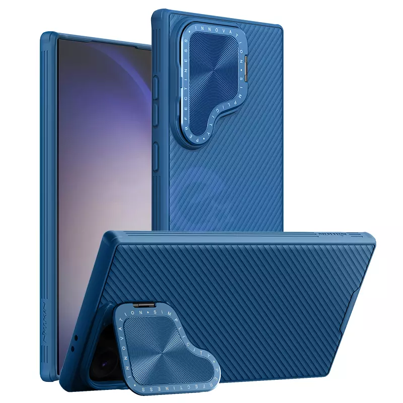 Чохол бампер Nillkin CamShield Prop Magnetic для Samsung Galaxy S24 Ultra Blue (Синій) 