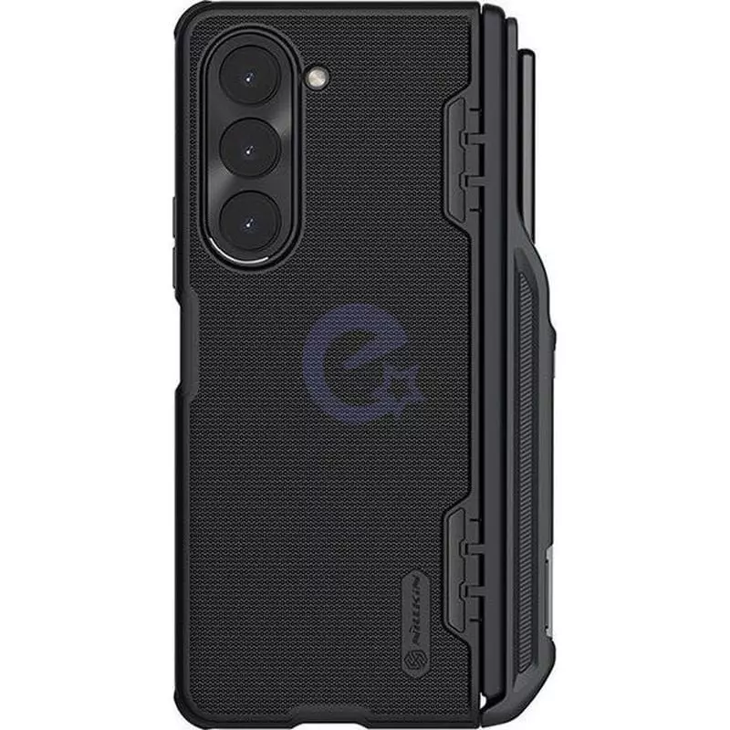 Чохол бампер Nillkin Super Frosted Shield Fold (З тримачем для стилуса) для Samsung Galaxy Z Fold 5 Black (Чорний) 