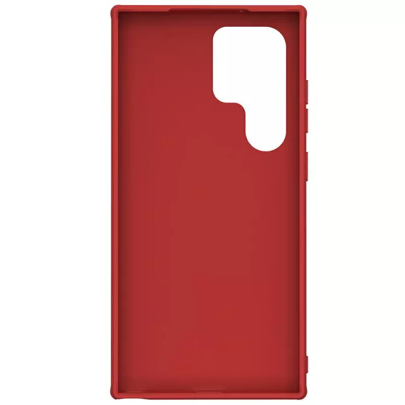 Протиударний чохол бампер Nillkin Super Frosted Shield Pro для Samsung Galaxy S24 Ultra Red (Червоний) 