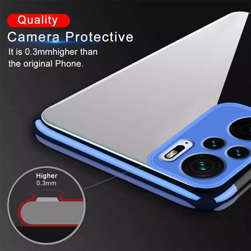 Чохол бампер для Xiaomi Redmi Note 10 5G / Poco M3 Pro Anomaly Color Plating Black (Чорний)