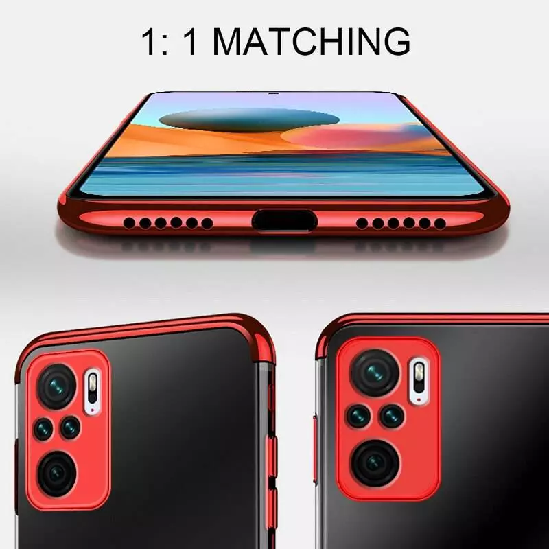 Чохол бампер для Xiaomi Redmi Note 10 5G / Poco M3 Pro Anomaly Color Plating Black (Чорний)