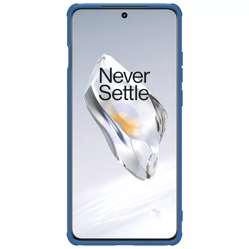 Протиударний чохол бампер Nillkin Super Frosted Shield Pro для OnePlus 12 Blue (Синій) 