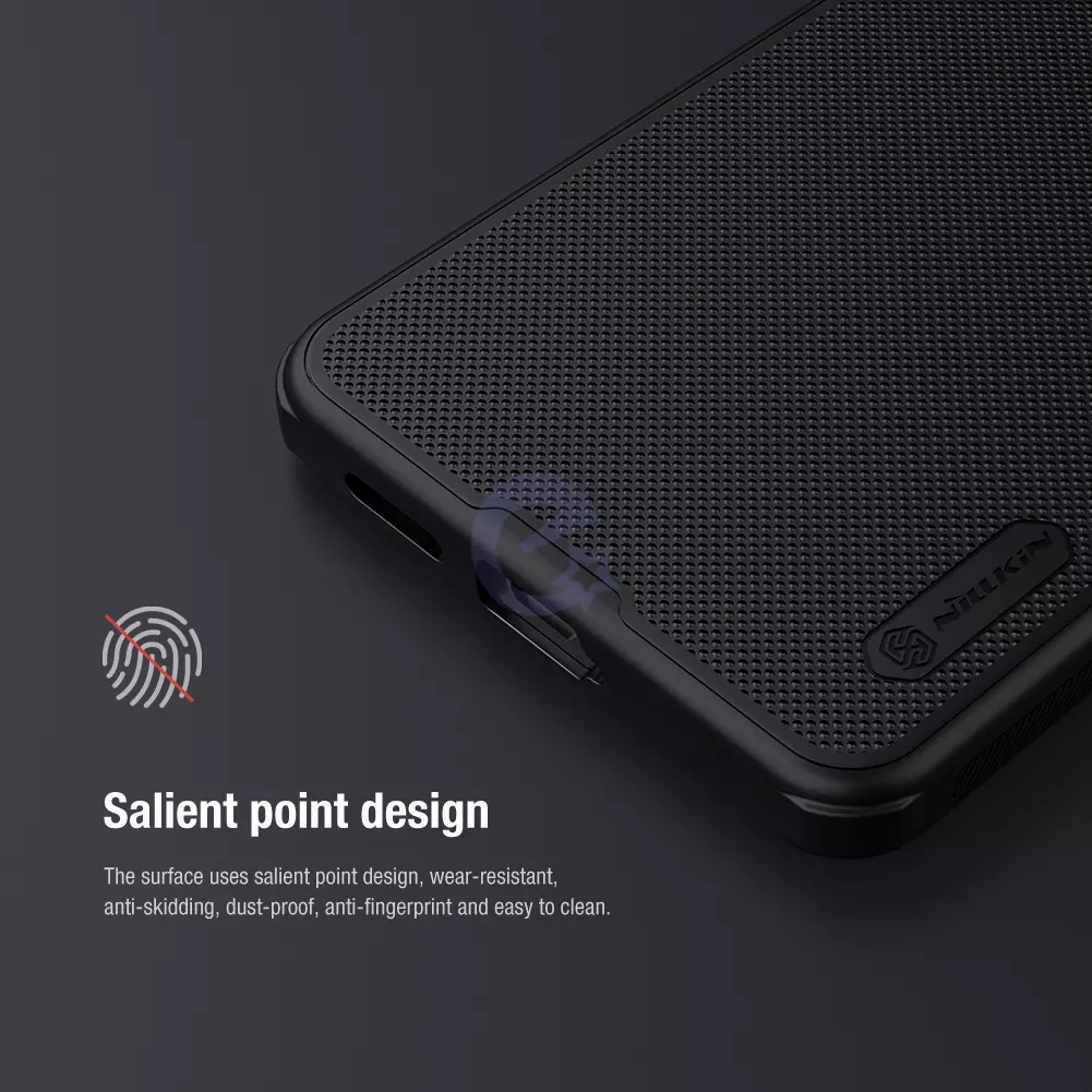 Протиударний чохол бампер Nillkin Super Frosted Shield Pro для Xiaomi Redmi Note 13 Pro Red (Червоний) 