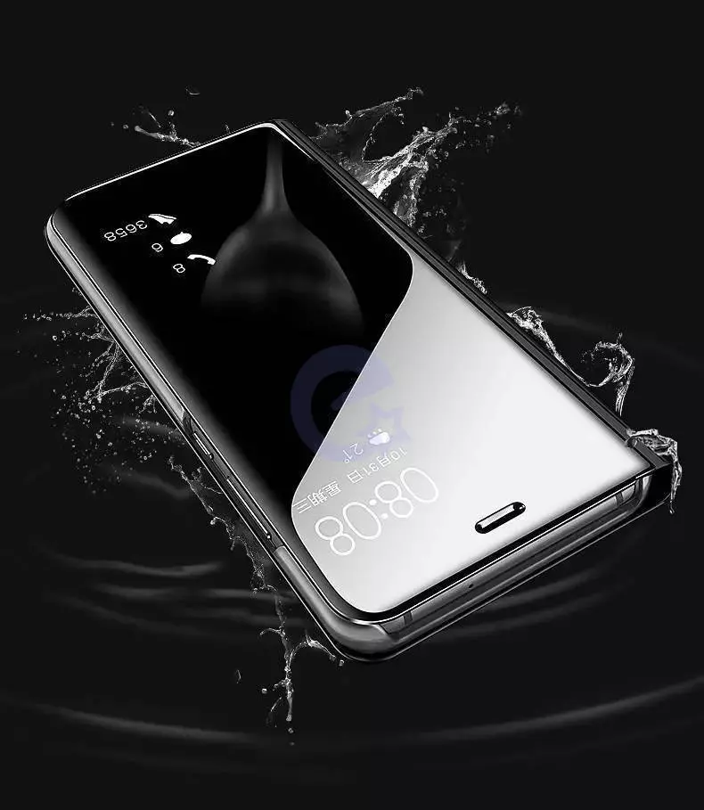 Интерактивная чехол книжка для Samsung Galaxy A15 Anomaly Clear View Purple (Пурпурный) 