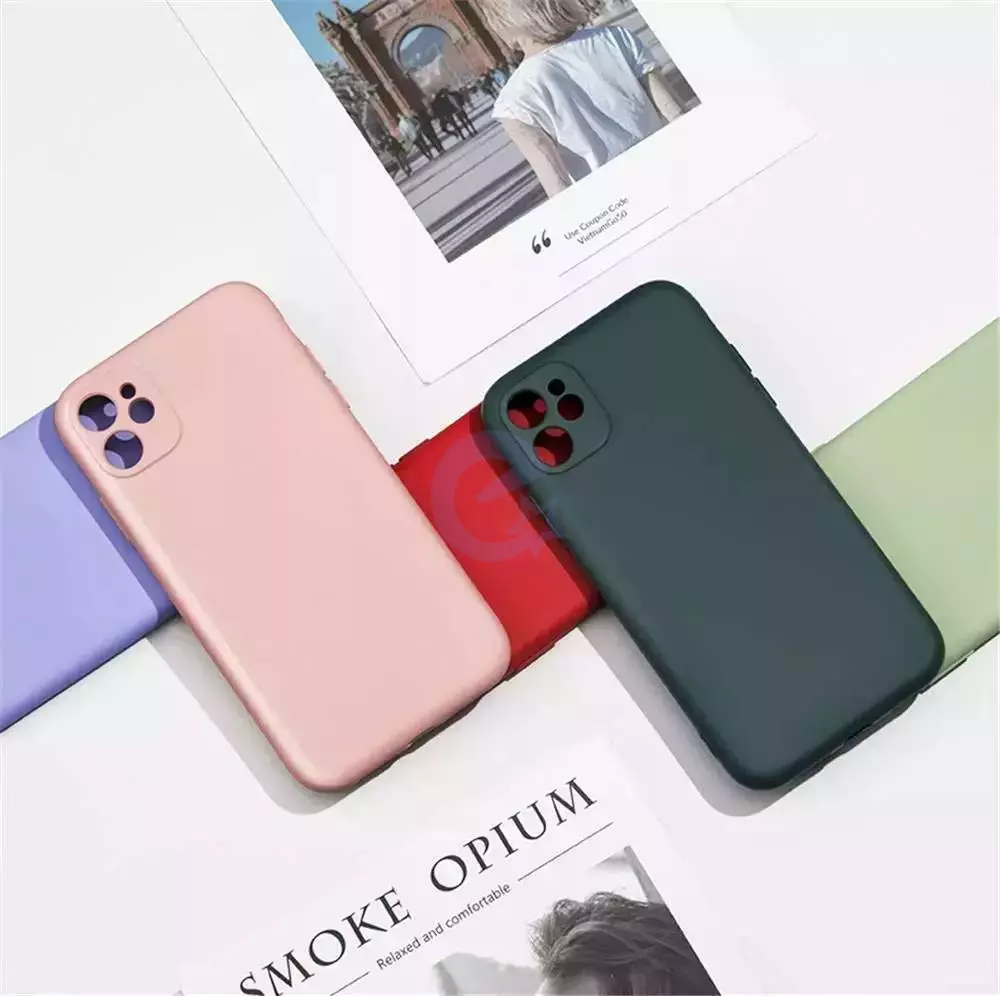 Чохол бампер для OnePlus 12 Anomaly Silicone (з мікрофіброю) Sand Pink (Пісочний Рожевий) 