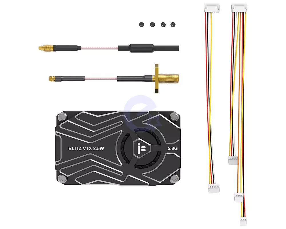 Видеопередатчик iFlight BLITZ Whoop VTX 5.8 GHz 2.5W Black (Черный) Видеопередатчик iFlight BLITZ Whoop VTX 5.8 GHz 2.5W Black (Черный)
