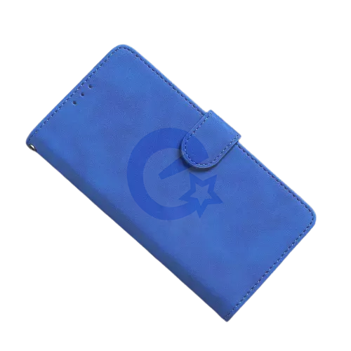 Чехол книжка для Nokia C32 Anomaly Leather Book Blue (Синий) 