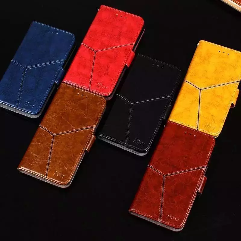 Премиальный чехол книжка для Oppo A38 / A18 Anomaly K'try Premium Dark Blue (Темно Синий)