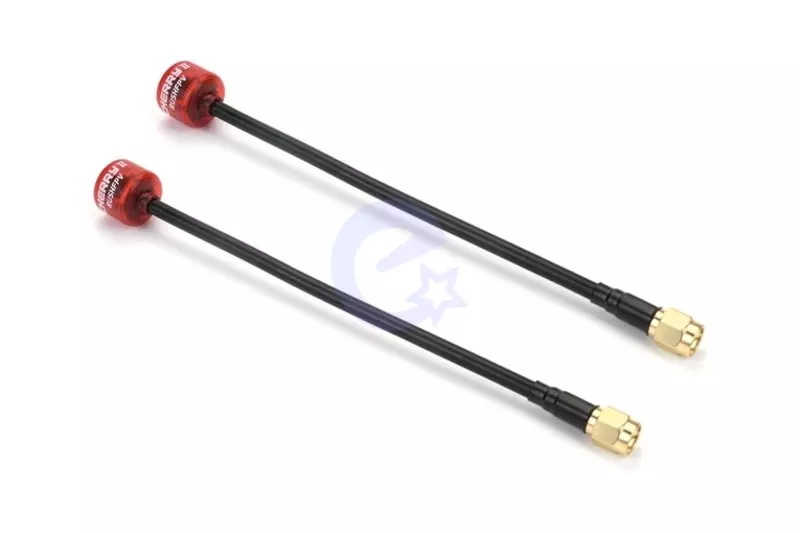 Антенна RushFPV Cherry 5.8GHz SMA 160mm Red (Красный) Антенна RushFPV Cherry 5.8GHz SMA 160mm Red (Красный)