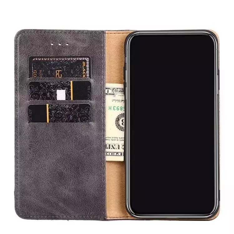 Чехол книжка для Samsung Galaxy A15 idools Retro Black (Черный) 