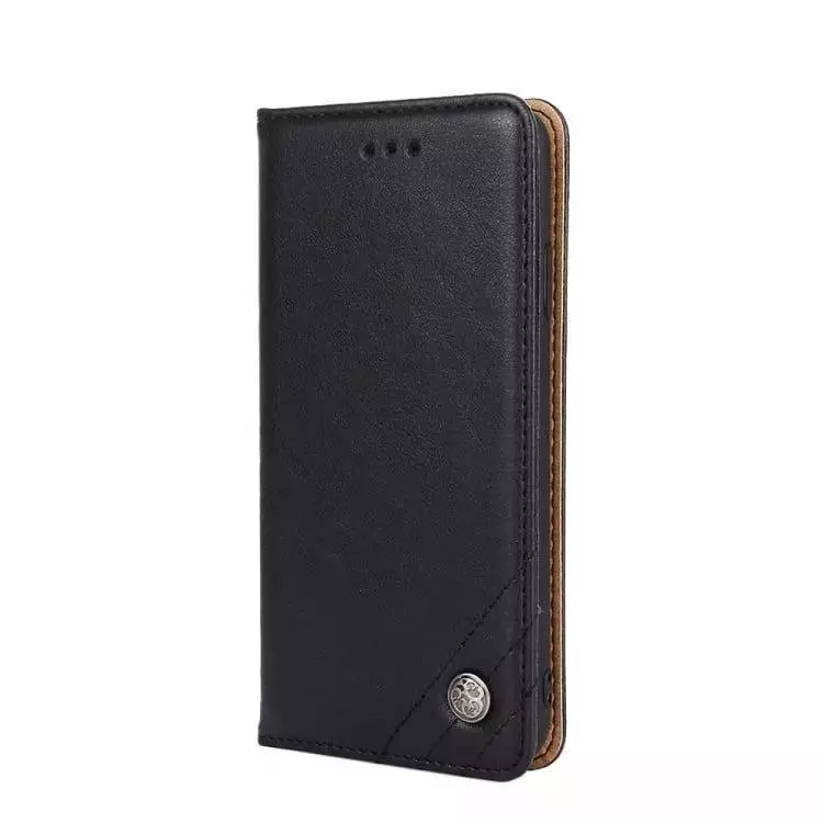 Чехол книжка для Samsung Galaxy A15 idools Retro Black (Черный) 