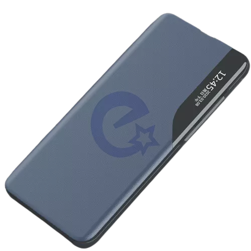 Интерактивная чехол книжка для Samsung Galaxy M34 5G Anomaly Smart View Flip Blue (Синий) 