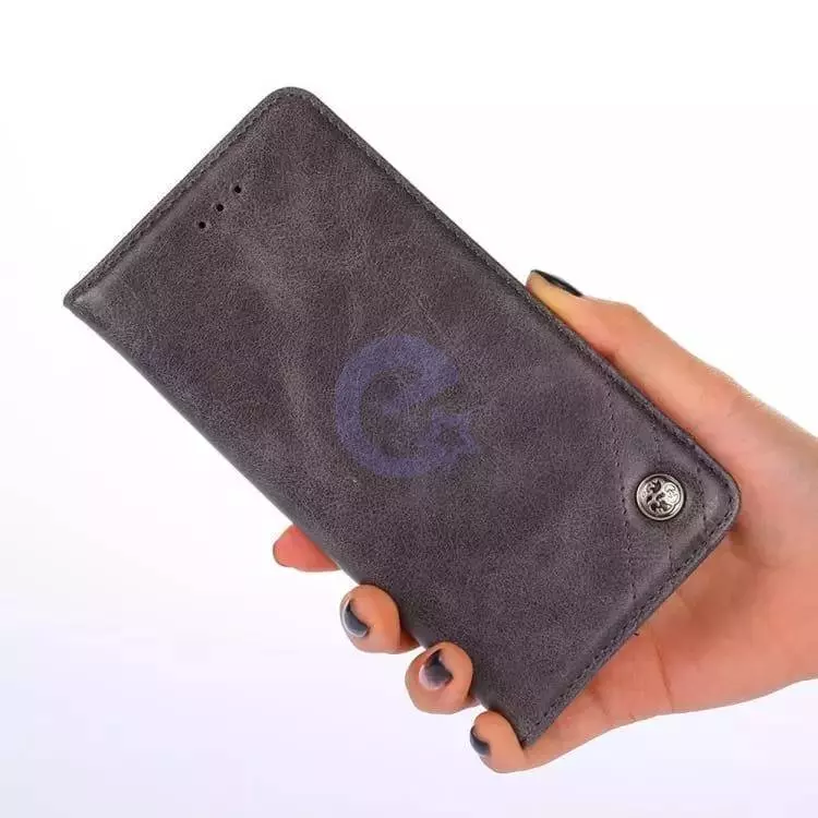 Чохол книжка для Xiaomi Poco X6 Pro idools Retro Grey (Сірий) 
