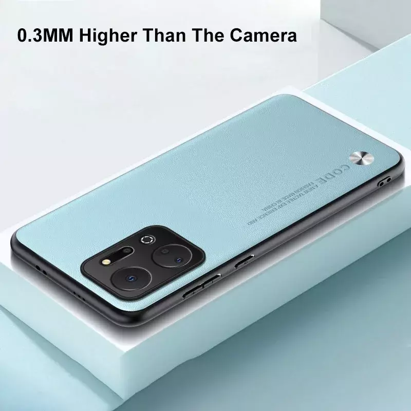 Чохол бампер для Huawei Honor X7a Anomaly Color Fit Black (Чорний) 