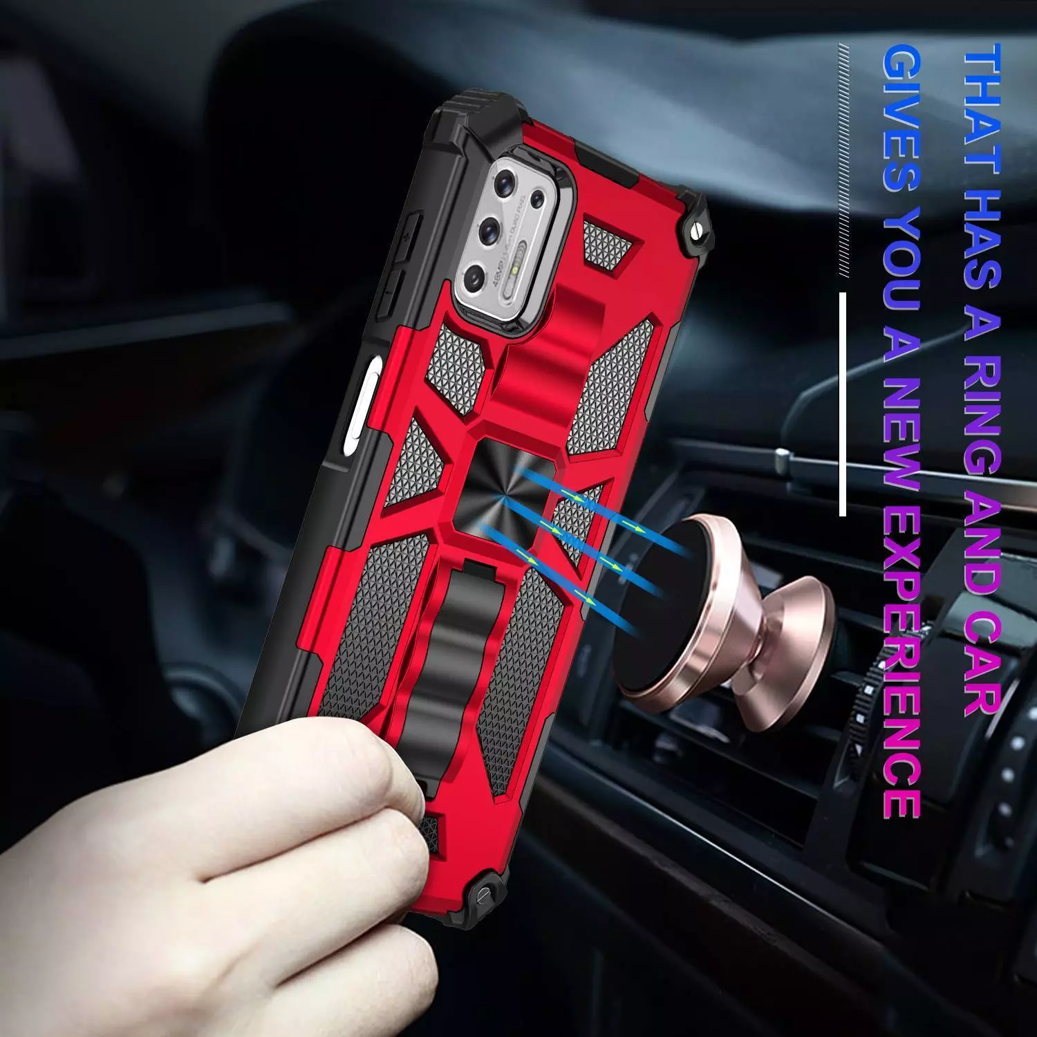 Протиударний чохол бампер для Samsung Galaxy A55 Anomaly Hybrid Armor (вбудована підставка) Blue (Синій) Протиударний чохол бампер для Samsung Galaxy A55 Anomaly Hybrid Armor (вбудована підставка) Blue (Синій)