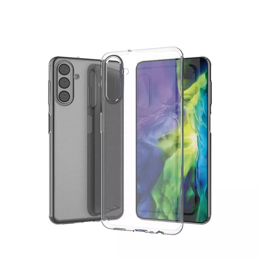 Ультратонкий чохол бампер для Samsung Galaxy A15 Anomaly Jelly Transparent (Прозорий) 