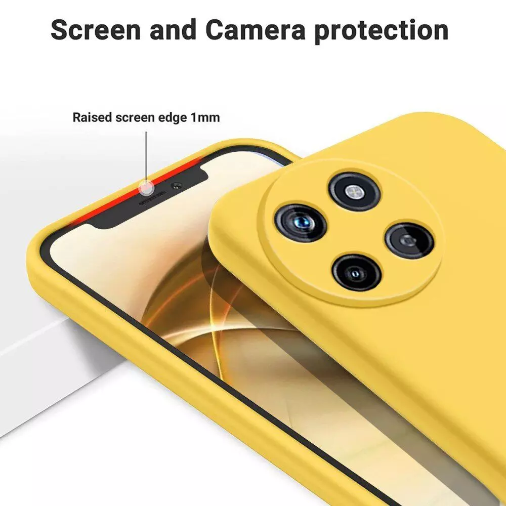 Чехол бампер для Realme 11 4G Anomaly Silicone (с микрофиброй) Light Green (Светло Зеленый) 
