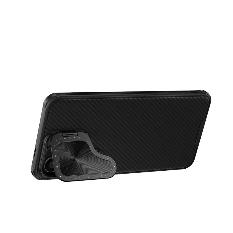 Чехол бампер Nillkin CamShield Prop Magnetic для Samsung Galaxy S24 Plus Black (Черный) 