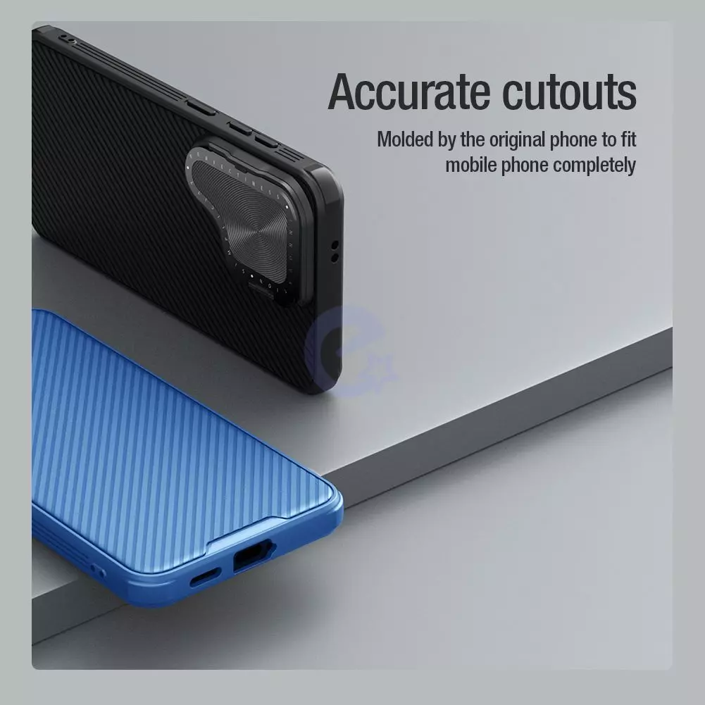 Чохол бампер Nillkin CamShield Prop Magnetic для Samsung Galaxy S24 Plus Black (Чорний) 