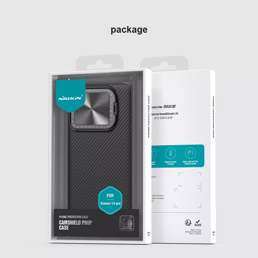 Чохол бампер Nillkin CamShield Prop для Xiaomi 14 Pro Green (Зелений) 