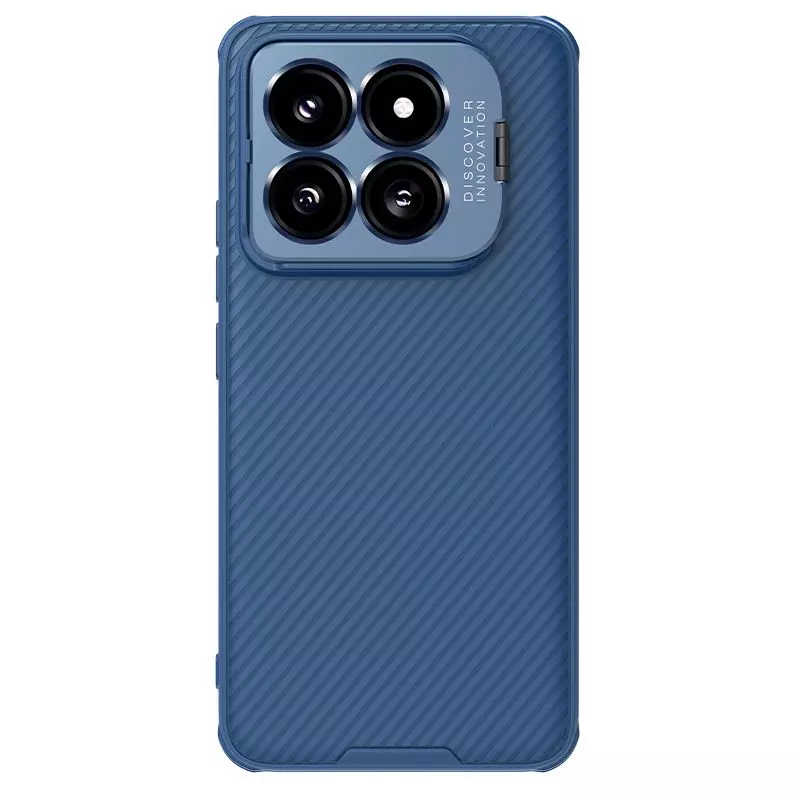 Чохол бампер Nillkin CamShield Prop (з вирізом під камеру) для Xiaomi 14 Pro Blue (Синій) 