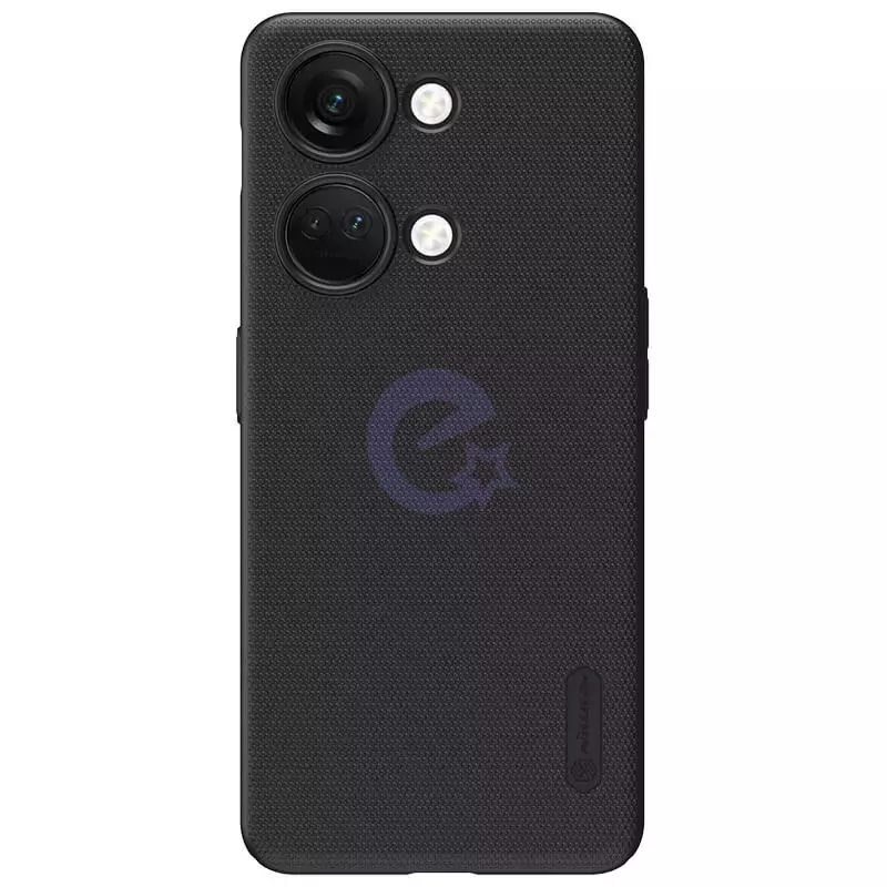 Противоударный чехол бампер Nillkin Super Frosted Shield для OnePlus Ace 2V / Nord 3 Black (Черный)