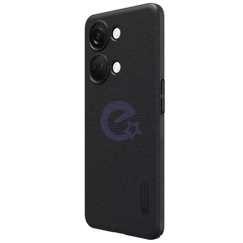 Противоударный чехол бампер Nillkin Super Frosted Shield для OnePlus Ace 2V / Nord 3 Black (Черный)