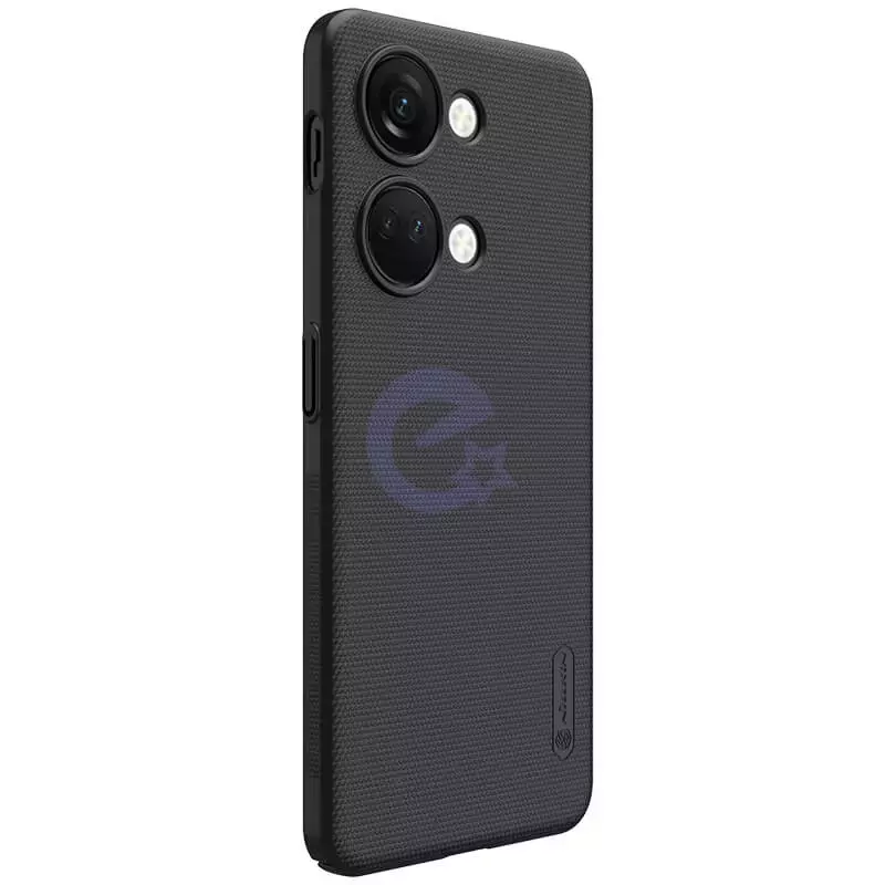Противоударный чехол бампер Nillkin Super Frosted Shield для OnePlus Ace 2V / Nord 3 Black (Черный)