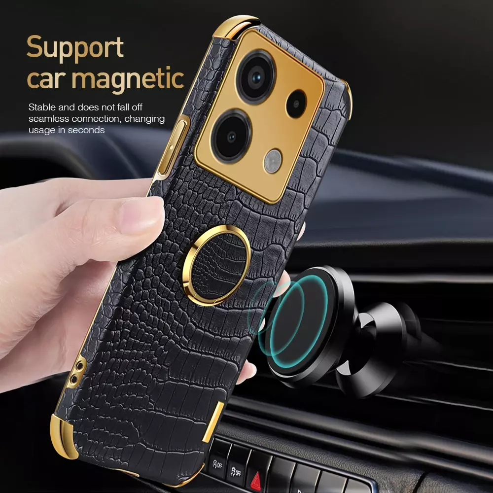 Чохол бампер для Xiaomi Redmi 13 Anomaly X-Case (з кільцем-тримачем) White (Білий) 