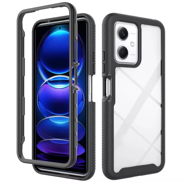 Противоударный чехол бампер для Motorola Edge 40 Neo Anomaly Hybrid 360 Black (Черный)  Противоударный чехол бампер для Motorola Edge 40 Neo Anomaly Hybrid 360 Black (Черный)
