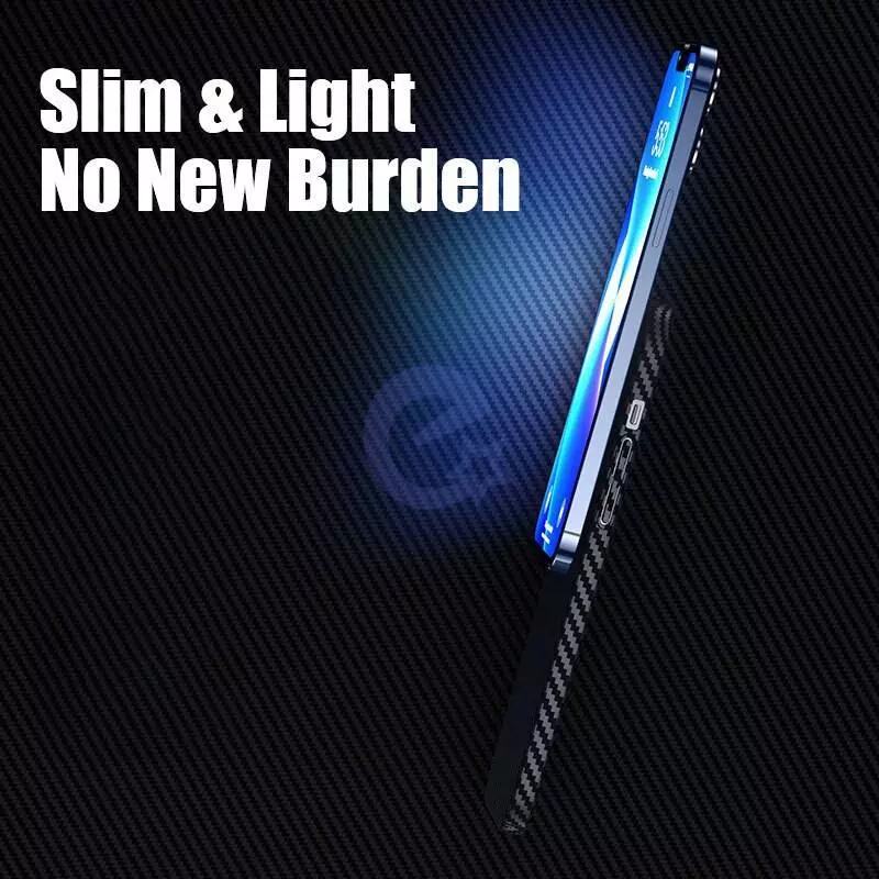 Ультратонкий чохол бампер для Anomaly PC Carbon Black (Чорний) 