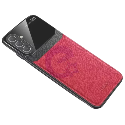 Чехол бампер для Samsung Galaxy S24 Ultra Anomaly Plexiglass Red (Красный) 