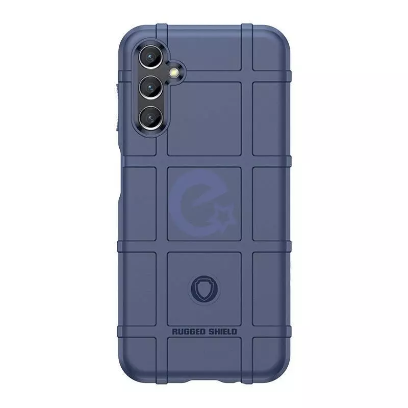 Противоударный чехол бампер для Samsung Galaxy S24 Ultra Anomaly Rugged Shield Blue (Синий) 