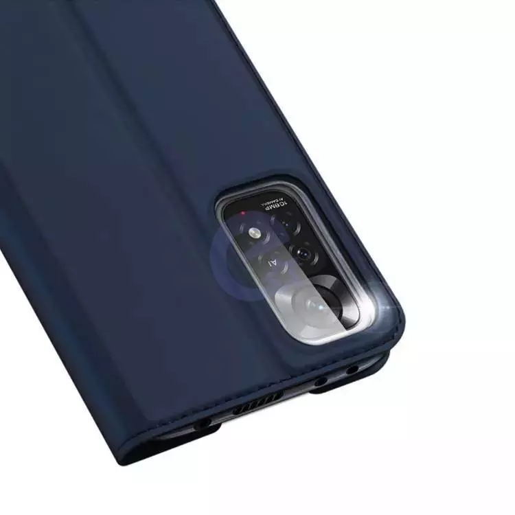 Чехол книжка для Xiaomi Poco X6 Pro Dux Ducis Skin Pro Blue (Синий) 