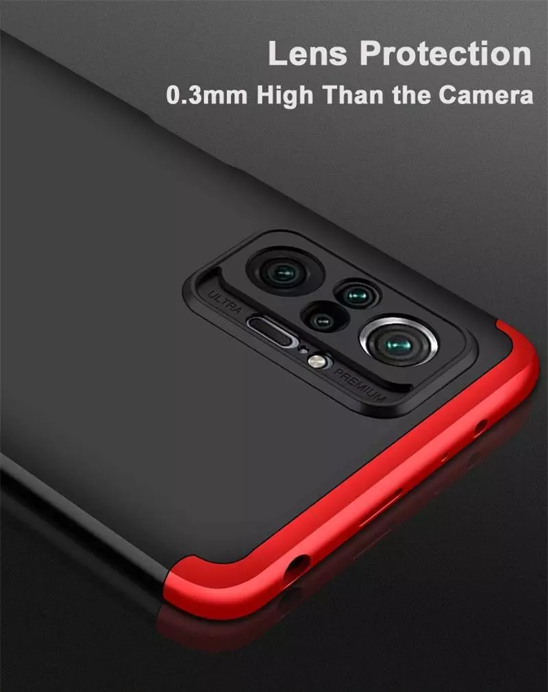 Ультратонкий чохол бампер для OnePlus 12 GKK Dual Armor Red (Червоний) 